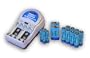 V3969A1 Plug-in Type Speedy NiMH & NiCd Charger with 14 cells (8AA /4AAA/2 9V) --New!!