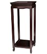 Beautiful Unique Housewarming Wedding Gift Idea - 28" Qing Rosewood Oriental Planter Pedestal Display Stand