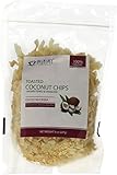 Blue Lily Organics Unsweetened and Unsalted Toasted Coconut Chips - Certified Organic (8 Oz X 1 Pack)