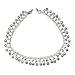 Love Gifts for Her Sterling Silver Anklet Pair Foot Jewelry 9.5 inches