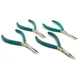 4 Wire Wrapping Pliers Jewelers Beading Chain Nose Tool