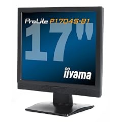 Iiyama Pro Lite P1704S-B1 43,2 cm (17 Zoll) TFT LCD-Monitor analog/digital (Kontrast 1000:1, 5ms Reaktionszeit) schwarz