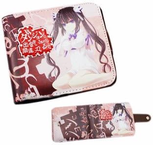 Wallet Men Women Cool PU Leather Money Fold Anime Purse Cosplay Long Hair Kyoukai no Rinne