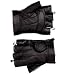 Harley-Davidson® Men's Skull Leather Fingerless Gloves. Reinforced stitching. 98258-10VM