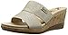 Anne Klein Sport Women's Pleasant Fabric Wedge Sandal, Black, 10 M US
