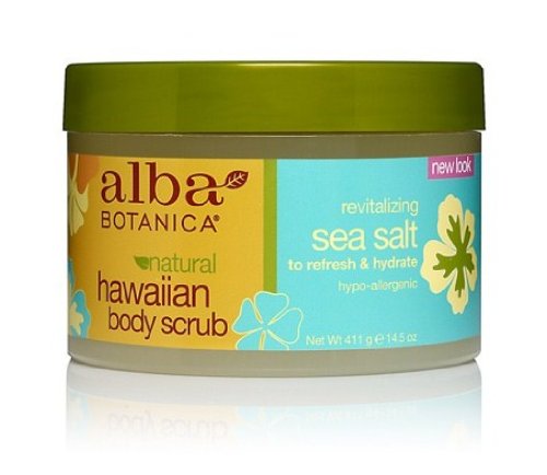 Alba Hawaiian Body Scrub, 14.5-Ounce Jar