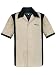 Big Lebowski Bowling Shirt creme/black - M