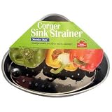 Corner Sink Strainer (Stainless Steel) (3 1/4H x 9 1/2W x 7 1/2D)