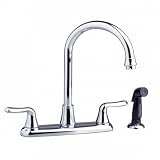 Buy American Standard 4275.551.002 Colony Soft Double-Handle Kitchen Faucet with Brass... by American Standard