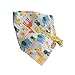 Baby Bandana Drool Bibs with Snaps 4 Pack for Boys and Girls by Hugh B Hamilton - Soft Absorbent Cotton - Best Teething and Dribble Bib - Modern Baby Gift Set - 100% Satisfaction Guaranteed