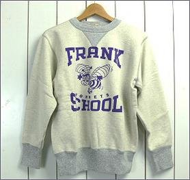 (ホワイツビル)WHITES VILLE セットインスウェット「FRANK」