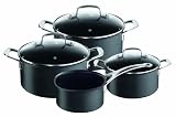 Tefal E00797 Jamie Oliver Black Induction Topf-Set 4-teilig