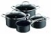 Tefal E00797 Jamie Oliver Black Induction Topf-Set 4-teilig