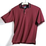 Cotton Pique Golf Shirt with Trim