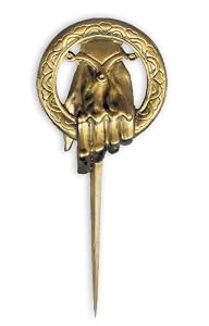 Game Of Thrones Brosche Hand Of The King Pin / Anstecker - Original Schmuck