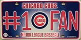 Cubs #1 Fan License Plate