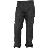 SLIP ON MOTORCYCLE PANTS BLACK SIZE:SML