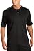adidas Men's 3 Stripe Short Sleeve Top