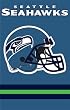 Seattle Seahawks Applique Embroidered Banner Flag 44"x28" NFL Football Fan Shop Sports Team Merchandise