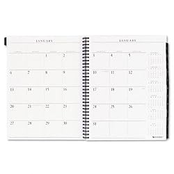 AT-A-GLANCE Executive Weekly/Monthly Planner, Ruled, 8 x 11