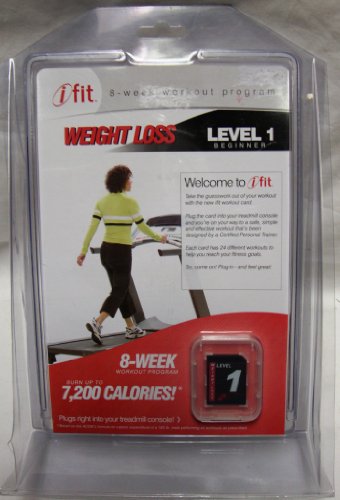 Ifit Workout Card Treadmill Weight Loss Level 1 Beginner