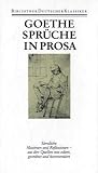 Spr�che in Prosa