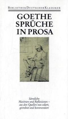 Spr�che in Prosa