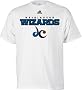 Washington Wizards White Adidas True T-Shirt Washington Wizards White Adidas True T-Shirt