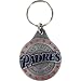 San Diego Padres Round Pewter Keychain