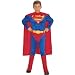 Super DC Heroes Deluxe Muscle Chest Superman Child's Costume, Small
