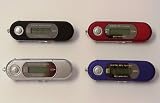 【送料無料】MP3プレーヤー/録音機能付★内蔵メモリ4GB USB小型