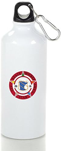 Minnesota State Hockey Playoff Team All Star 500ml Aluminum Portable Sports Water Bottle White