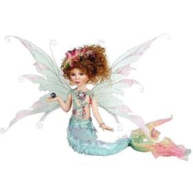 ROSA 21in Porcelain Mermaid Doll Duck House~Retired by Duck House Dolls