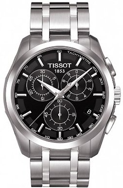 Tissot Men's T0356171105100 Couturier Chronograph Watch
