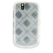 PREMIUM CLEAR PLAID CHECKER SOFT SILICONE GEL SKIN COVER CASE FOR BLACKBERRY TOUR 963...