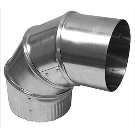 Buy 3 ALU ADJ Duct Elbow by Lambro now!