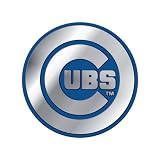 Chicago Cubs Baseball Team Blue & Chrome Plated Premium Metal Car Truck Motorcycle Emblem