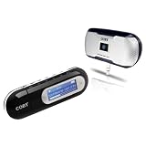 Coby USB Stick MP3 Player with Stereo Speaker System, Black, #MP30523-1G - 1 Ea