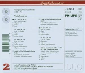 Mozart: Violin Concertos under The Classical Store