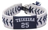 MLB Mark Teixiera Authentic Jersey Bracelet