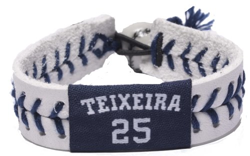 MLB Mark Teixiera Authentic Jersey Bracelet