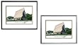 United States Air Force Academy Undergrad Framed Collegiate Campus Lithograph