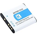 STK's Sony NP-BK1 Battery Pack 1250mAh for Cybershot DSC-W180, DSC-W190, DSC-W370, DSC-S750, DSC-S780, DSC-S950, DSC-S980, Webbie MHS-CM1 HD, MHS-PM1, MHS-PM5, Bloggie MHS-CM5, and more cameras