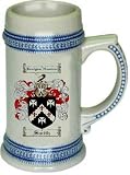 Smith Family Crest Stein / Coat of Arms beer mug