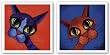 Jinx-Pierrot Set by Will Rafuse 8.5"x8.5" Art Print Poster