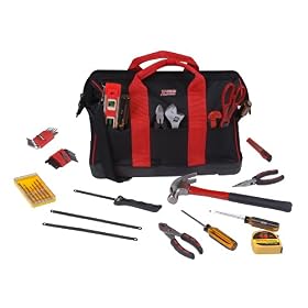 KR Tools 10550 Tool Set in Bag, 46-Piece by KR Tools