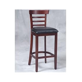 Click here to buy Ladderback Counter Stool by Linon.