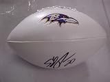 Ed Reed Autographed Baltimore Ravens Full Size NFL Football