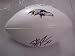 Ed Reed Autographed Baltimore Ravens Full Size NFL Football