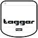 TAGGER(�^�K�[) CREW(��T�C�Y) FLAP LOGO BSLY CF-18